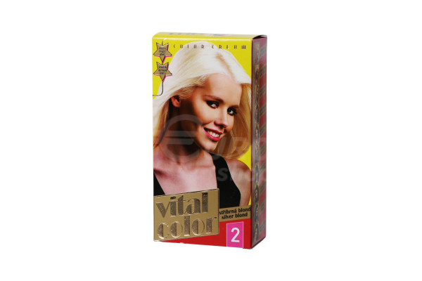 Barva na vlasy Vital Color 50ml Stříbrná blond 2