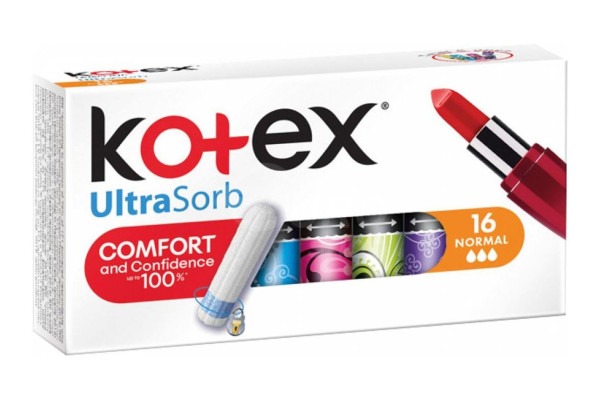 Dámské tampony Kotex UltraSorb 16ks Normal