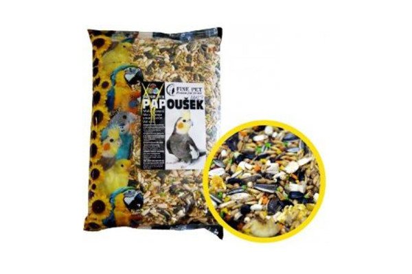 Krmivo pro malé papoušky FinePet 800g
