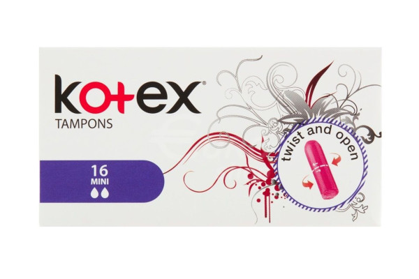 Dámské tampony Kotex 16ks Mini