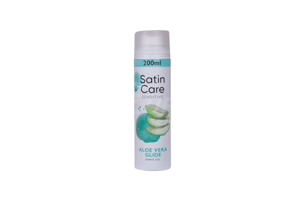 Dámský gel na holení Gillette Satin Care 200ml - Aloe Vera Glide