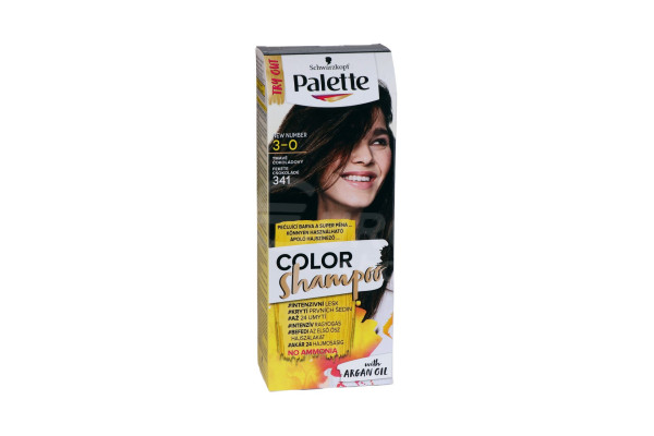 Palette Color Shampoo 341/3-0 tmavě čokoládový