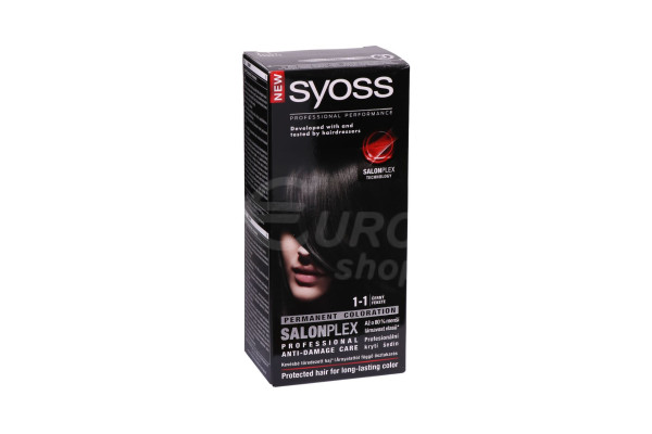 Barva na vlasy Syoss 50ml Černá 1-1