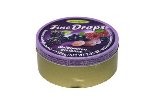Woogie Fine Drops 200g lesní plody
