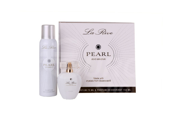 La Rive dámská dárková kazeta - Pearl Women (edt/90ml + deo/150ml)