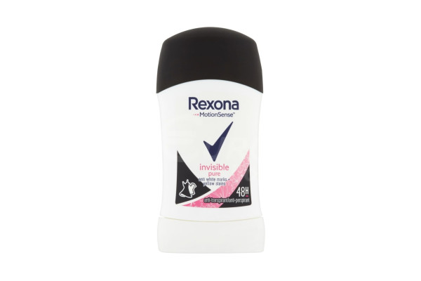 Dámský tuhý deodorant Rexona 40ml Invisible Pure