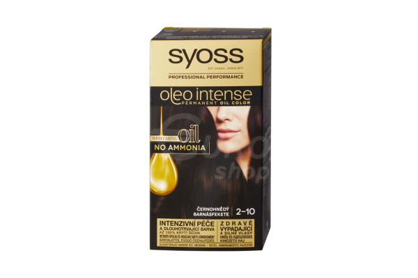 Barva na vlasy Syoss Oleo Intense 50ml Černohnědý 2-10