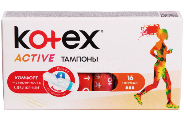 Dámské tampony Kotex Active 16ks Normal