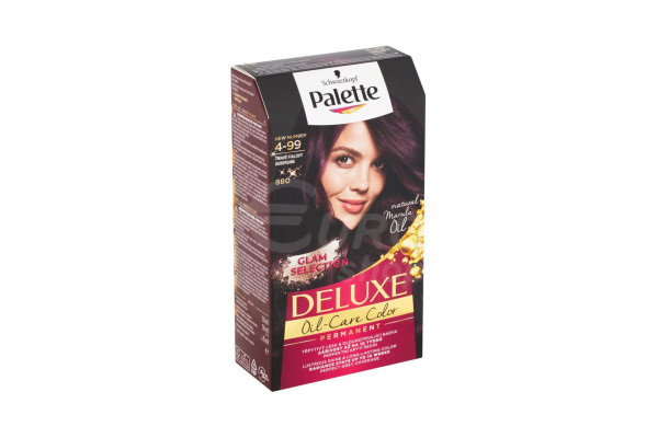 Palette Deluxe barva na vlasy 4-99, Tmavě fialový