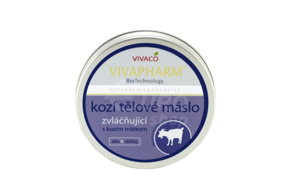 Vivapharm tělové máslo 200ml Kozí mléko