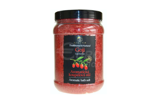 Koupelová sůl Body Tip 1,5kg Goji