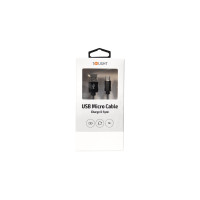 USB micro kabel Solight 1 m Černý (SSC1401)