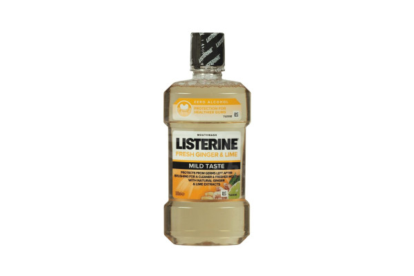 Ústní voda Listerine 500ml Ginger & lime