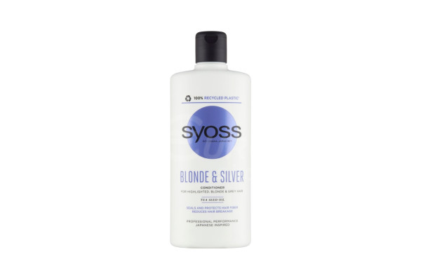 Dámský balzám na vlasy Syoss 440ml Blonde & Silver