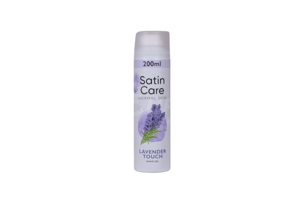 Dámský gel na holení Gillette Satin Care 200ml - Lavender Touch