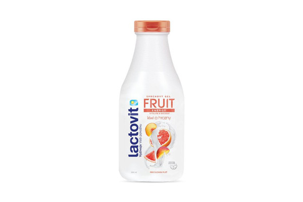 Dámský sprchový gel Lactovit 500ml Broskev&Grep