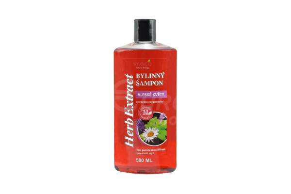 Dámský bylinný šampon Herb Extract 500ml Alpské květy