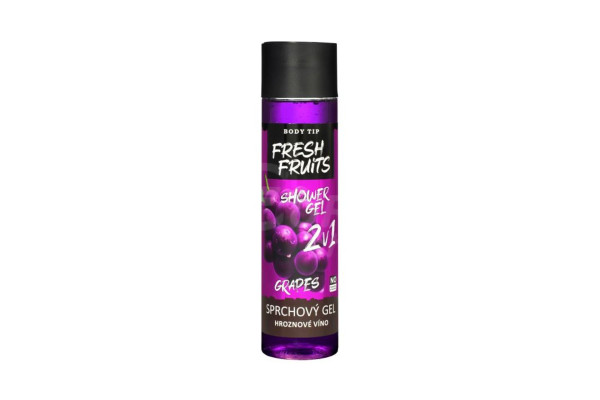 Dámský sprchový gel Body Tip 250ml Hroznové víno