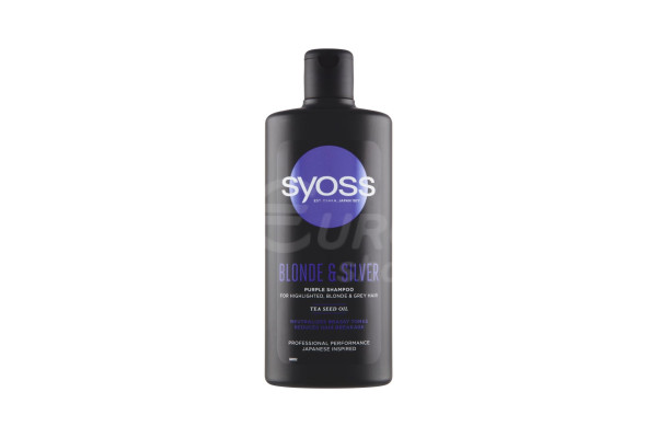 Dámský šampon na vlasy Syoss 440ml Blonde&silver