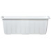 Agro truhlík 40x18x14cm - bílý