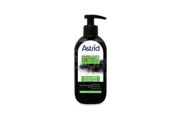 Astrid micelární čistící gel 200ml - detox